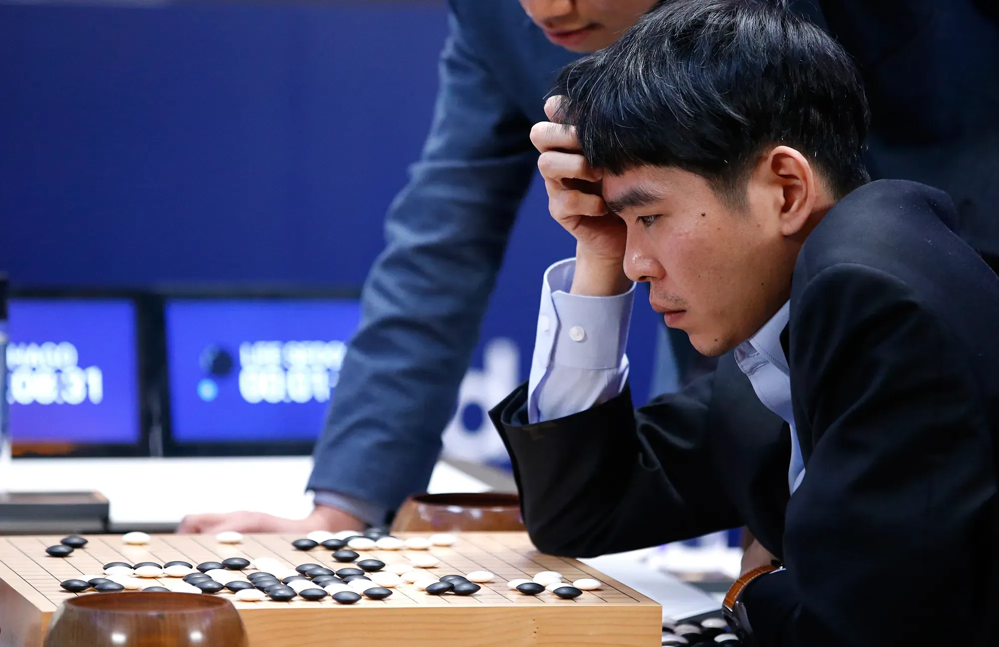AlphaGo versus Lee Sedol in Seoul, South Korea