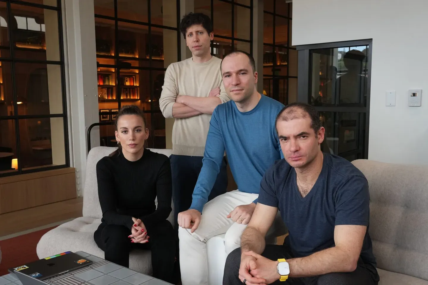 Key members of OpenAI's founding team plus Mira Murati (left)